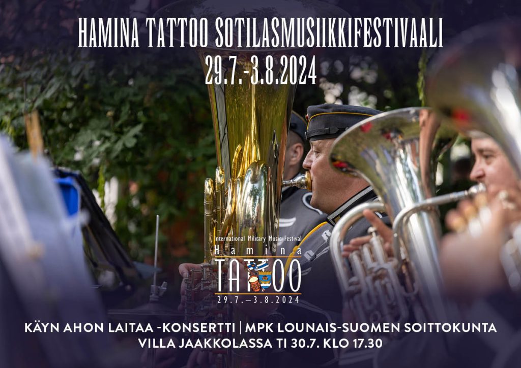 Villa jaakkolan Tattoo konsertin mainoskuva.