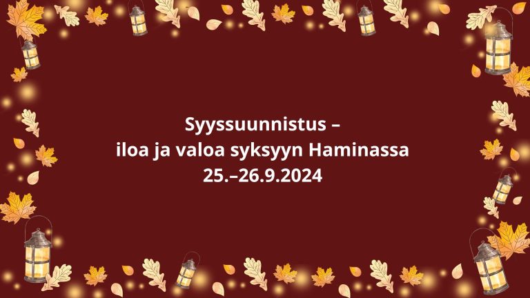 Syyssuunnistus, aihekuva.